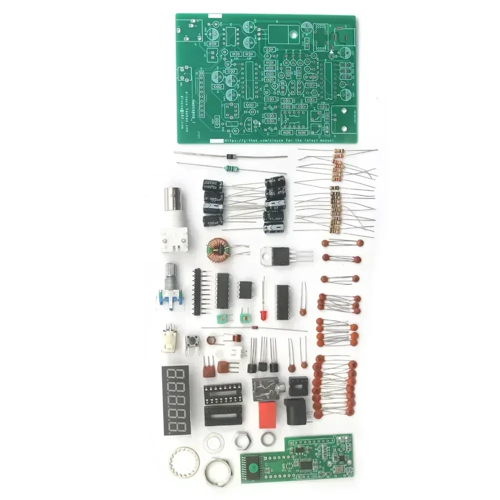 

R20 FM/AM Radio Receiver Kit PLL Receiver 88-108MHz 118-136MHz Microprocessor Controlled for Electronics and Aviation Projects