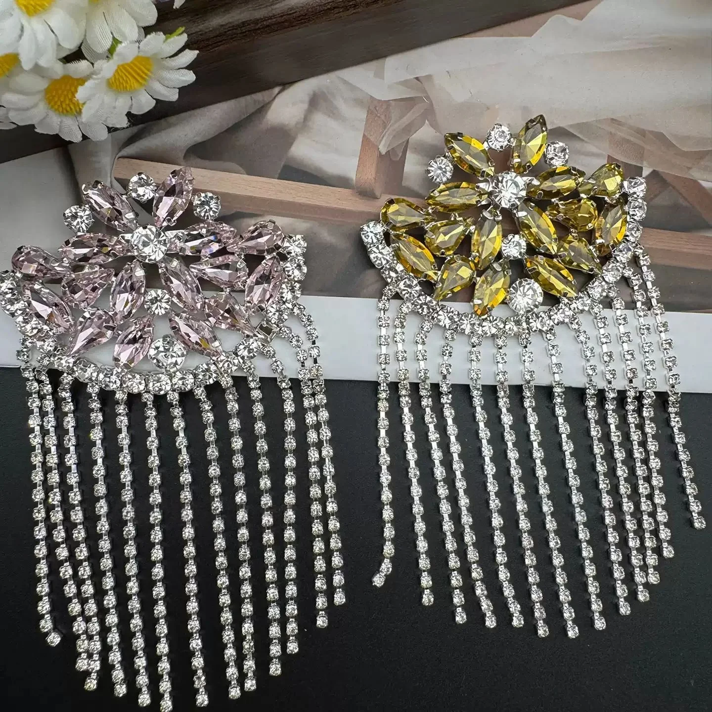 

1 шт., эполет ручной работы/эполетки, шипы/аксессуары для блейзера-скапуарио/булавка на кисточке, большая брошь на плечо