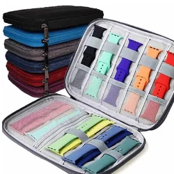 1 PC Watch Bag for Apple Watch Ultra 2 Series 9 8 7 SE Strap Storage Bag, Storage Case Samsung Galaxy Watch 6 5 4 3 Strap Case