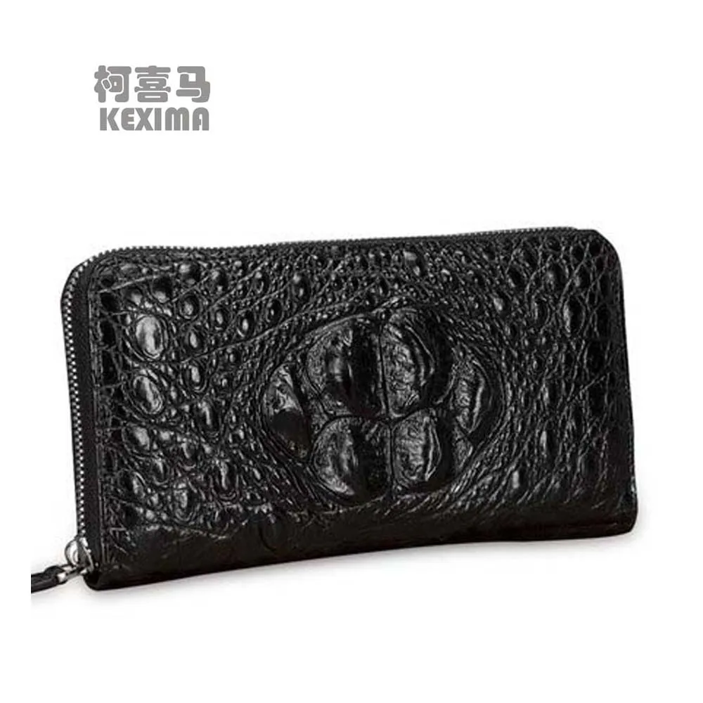 

lukani new male clutch bag handbags crocodile bag business leisure long male crocodile wallet male Hand caught bag