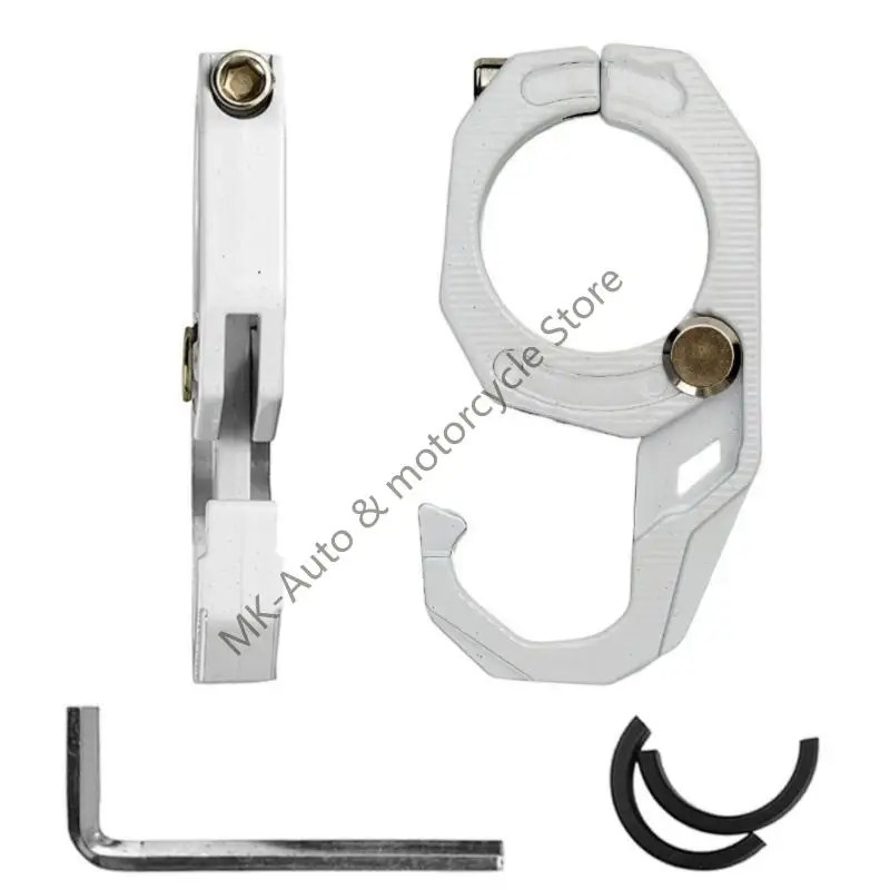Universal Aluminum Motorcycle Accessory Hook Non Slip Surfaces Technology Suitable for Organized Riding Equipment Storage