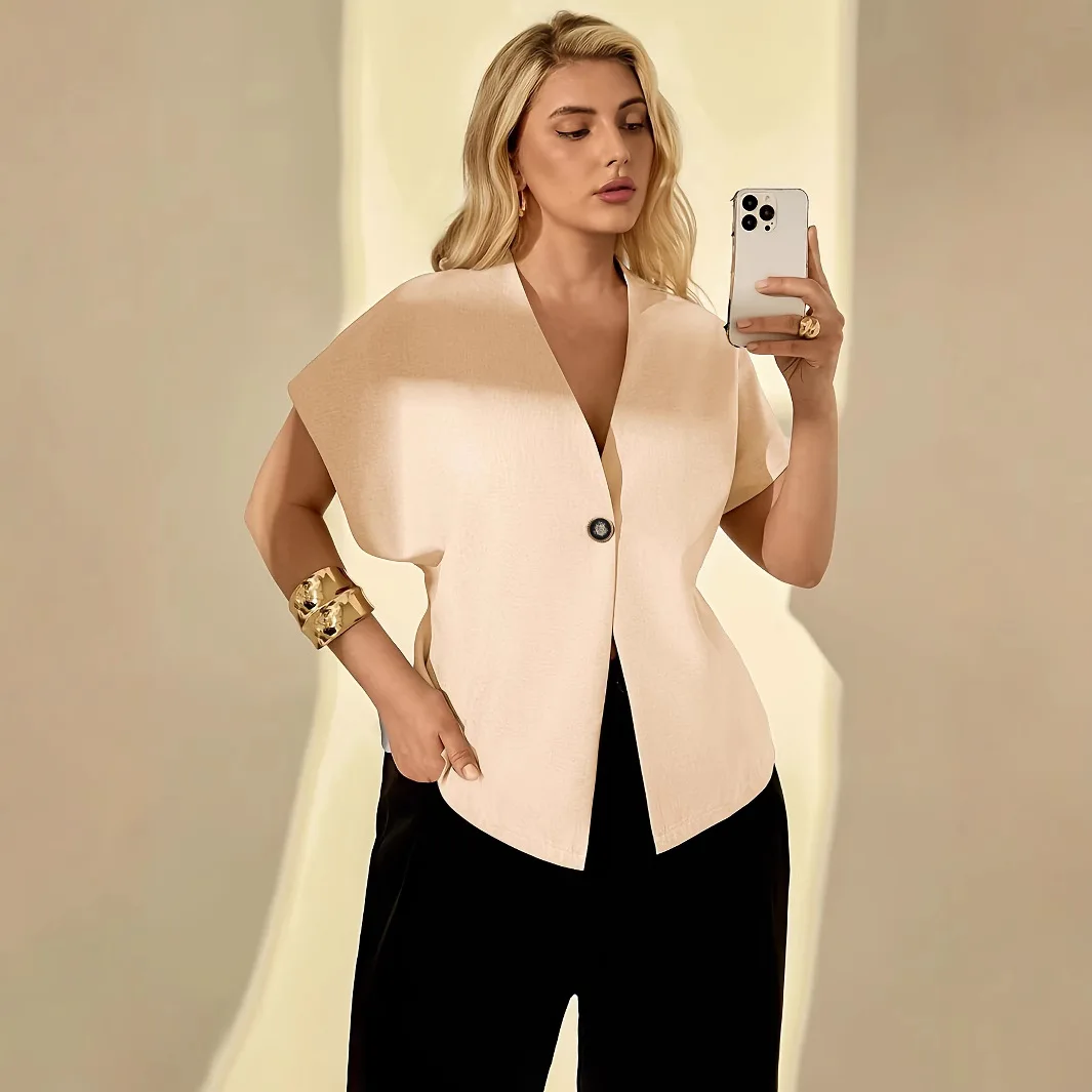 

Модная утепленная толстовка-куртка большого размера для женщин из смесовой хлопковой ткани, весенняя коллекция