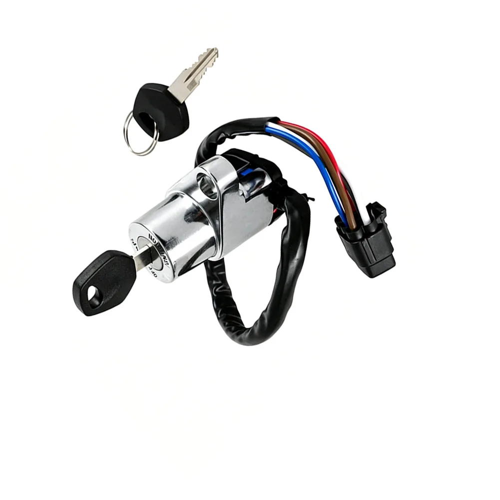 Ignition Switch Assembly for Kawasaki For Vulcan 1500 Motorcycles 1998-2008 Direct Fit Replacement with Two Matching Keys
