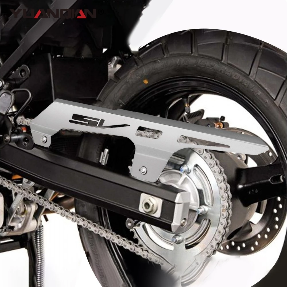 For Suzuki SV1000 SV1000S 2003-2004 Motorcycle Accessories Rear Wheel Drive Chain Guard Belt Cover Protection Mud Guard SV1000 S
