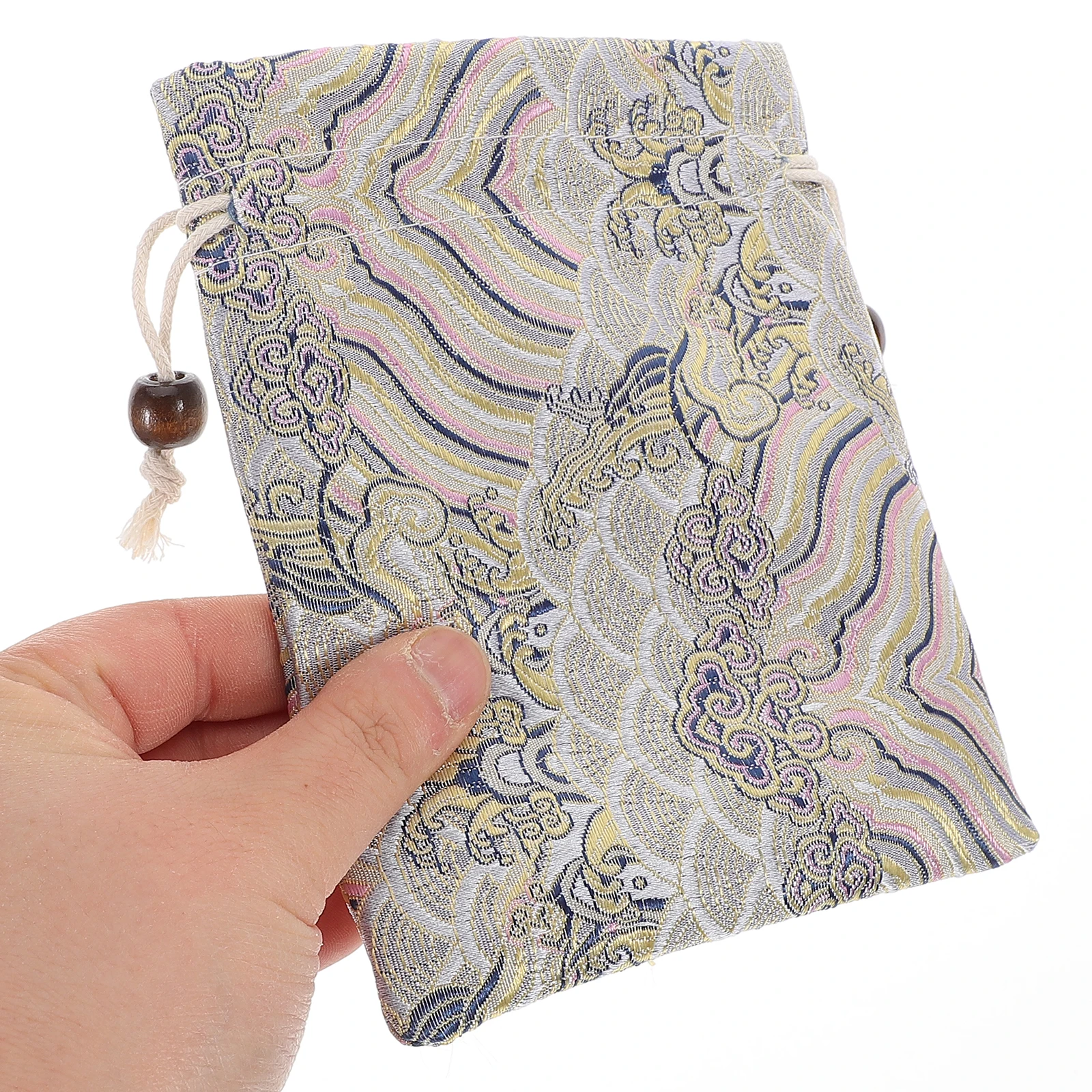 

2 Pcs Jewelry Bags Velvet Drawstring Small Cloth Pouches for Women Travel Storage Gift Boxes Display Tools