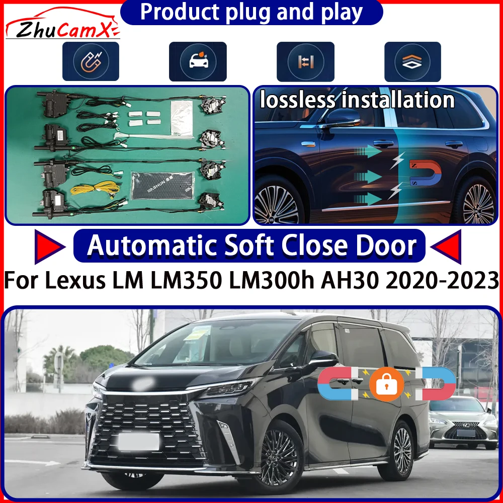 OEM Door Lock Actuator for Lexus LM LM350 LM300h AH30 2020-2023 Soft Close Door Kit Power Latch System Auto Pull Door Easy Close