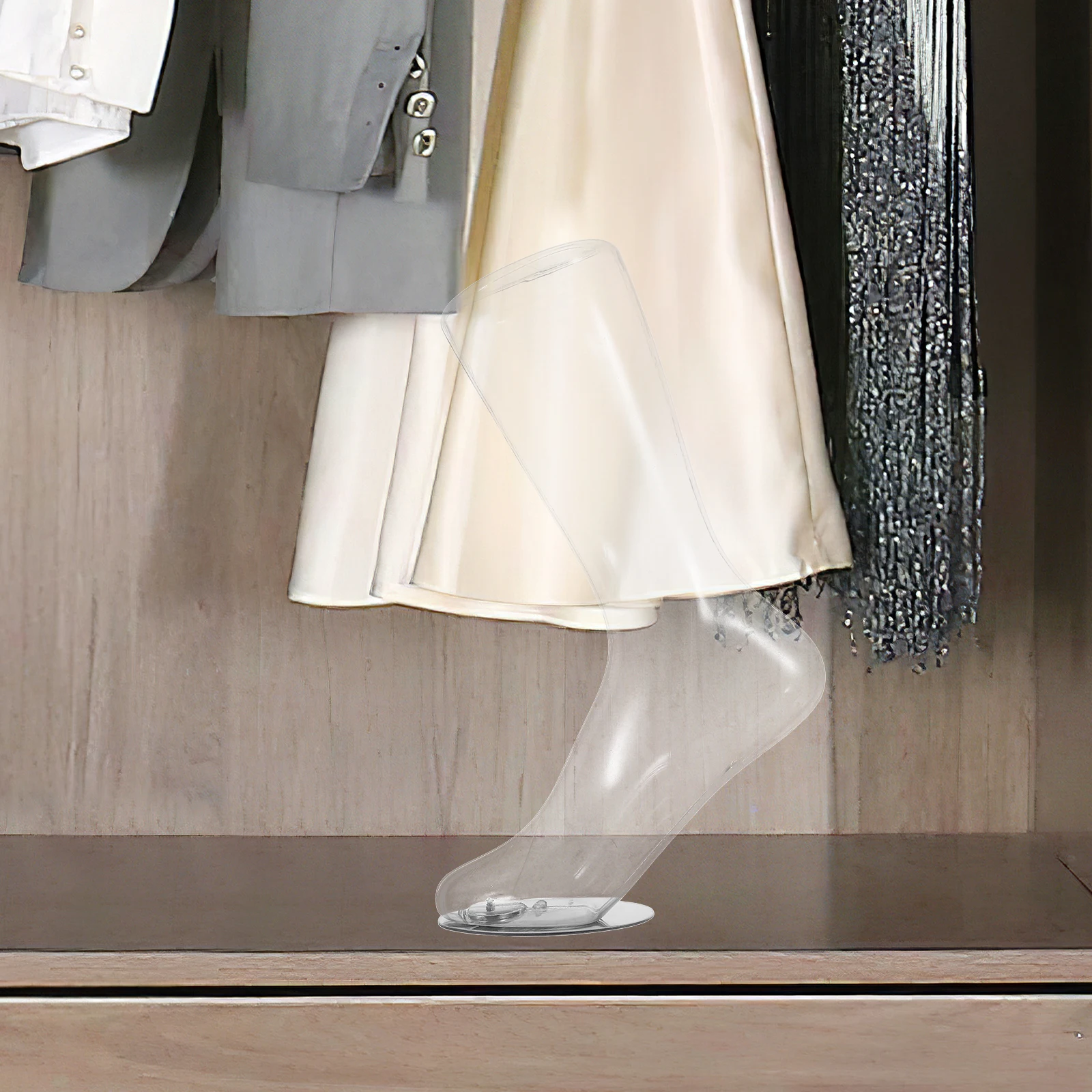 

Plastic Transparent Mannequin Sock Shoes Display Stands Display Stand Plastic Feet Props Mold Store Exhibits Shoe