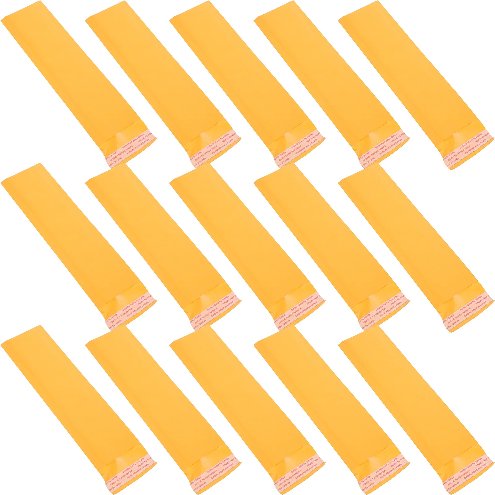 50Pcs Self Sealing Craft Bubble Mailers Padded Envelopes Protective Cushioned Mailing Bags Yellow Shipping Express
