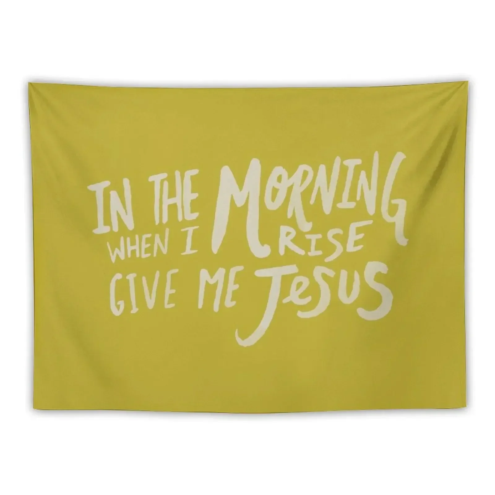 

Give me Jesus x Mustard Tapestry Wall Decor Room Decoration Korean Style Christmas Decoration Tapestry