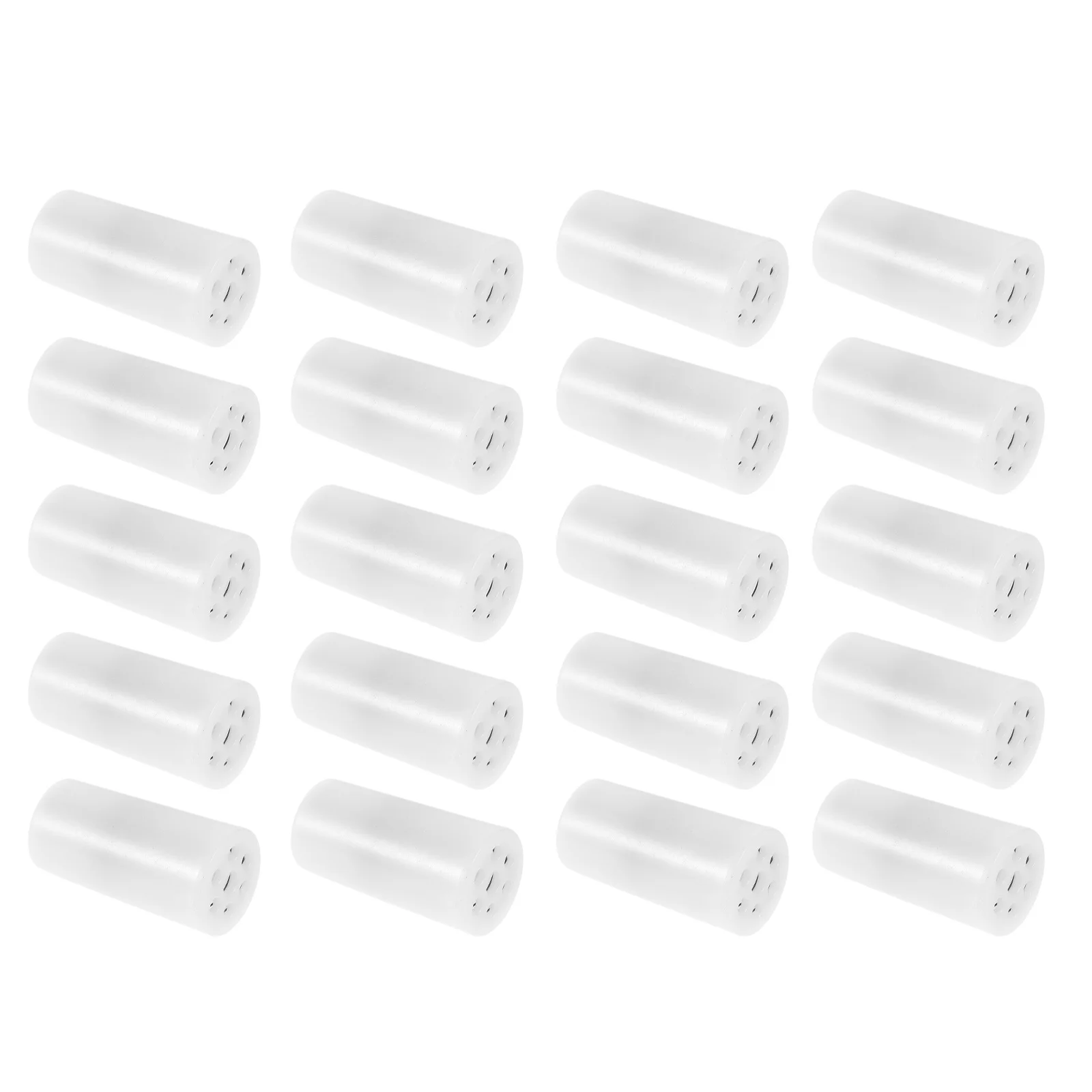 20 piezas insertos para llamadas de pájaros, potenciador del desarrollo auditivo, fácil instalación, piezas de reparación para masticar perros, bolas, sonido para mascotas