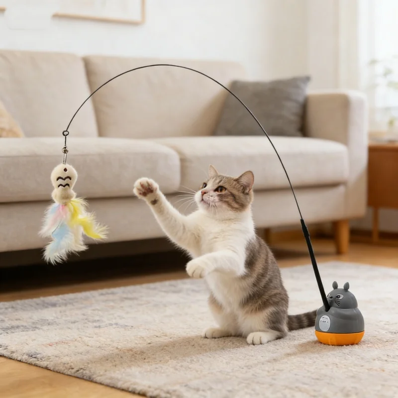 Thumbnail 2 - #14 New Cat Wand Toys Arrivals