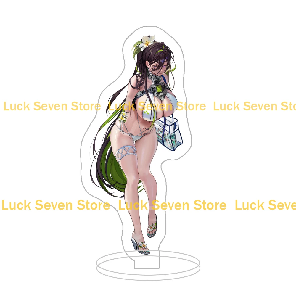 Lucky SevenStore Goddess Victory Nikke Liter Sin Guilty Pepper Cocoa Soda Ade Blanc Alice game character acrylic stand ornament