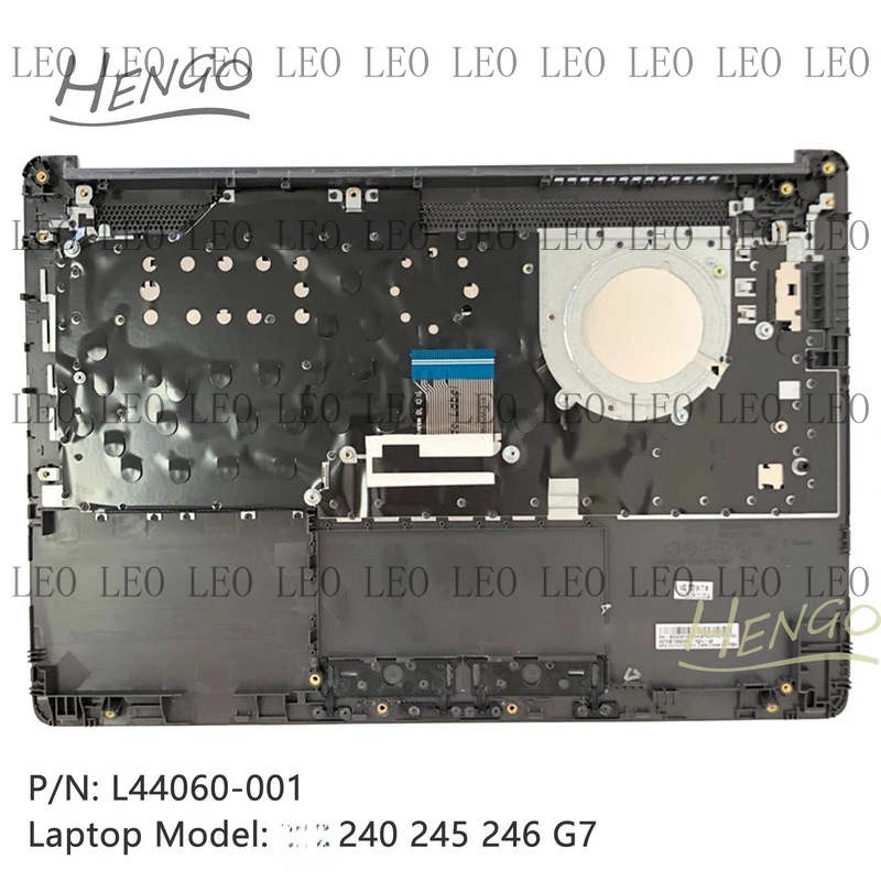 SS  New For HP 240 245 246 G7 US Palmrest Keyboard Bezel Cover Touchpad L44060-001