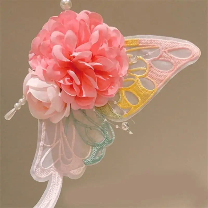 Kinder Schmetterling Blumenhaarband Party Festival School Event Haarzubehör Blumenstirnbänder für verschiedene Anlässe