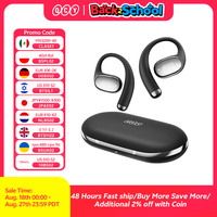 QCY Crossky R70 Open-Ear Wireless Headphones Hi-Res with LDAC OWS Earphones Bass Boost Bluetooth 6.0 Earhook Sport Earbuds 52Hrs