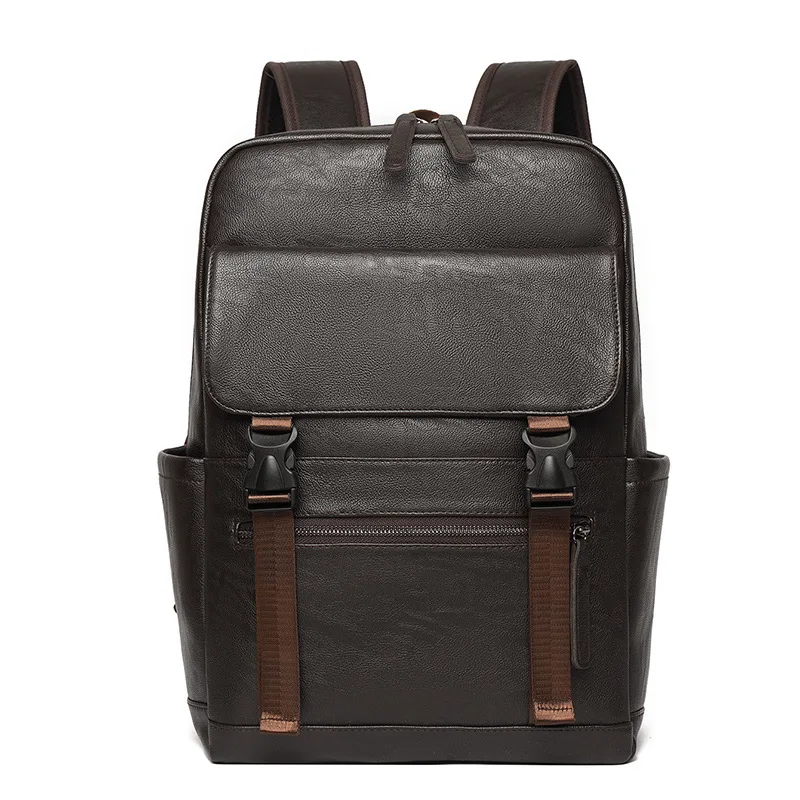 

New Design Backpack Men Business 16 inch Laptop Bag Flap Outdoor Travel Men Backpacks Casual Student School Bag Fashion Daypack