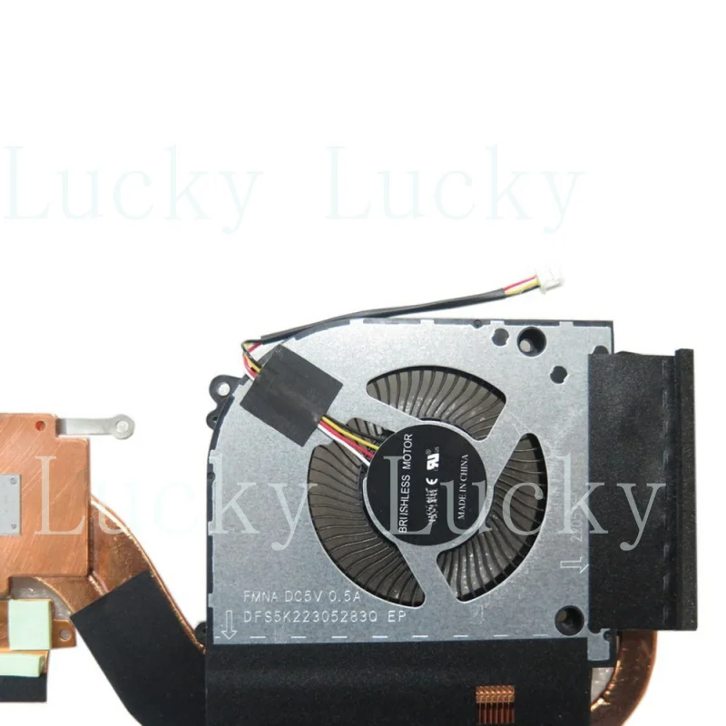 F 4PIN CPU GPU Fan & Heatsink For CLEVO NP50DB NP50D5 NP50DE NP55DB NP55DE MMN9 MN9