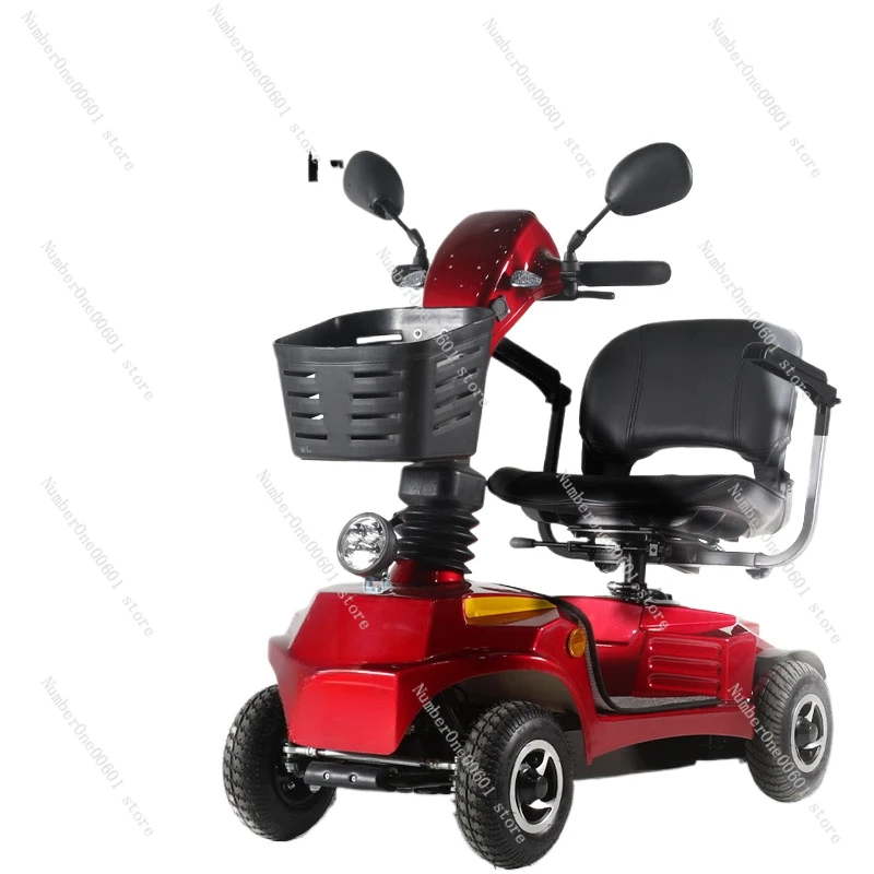 Scooter Four-wheel Electric Disabled Special Small Elderly Power Bus Battery Car Folding