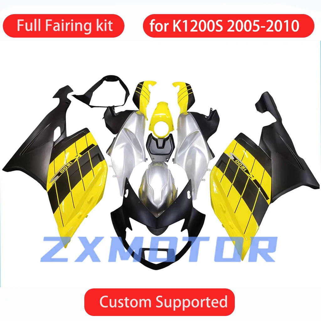 Prime Fairings K 1200S 2005 2006 2007 2008 2009 2010 Fairing Kit Injection Motorcycle Complete for BMW K1200S 05 06 07 08 09 10