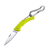 Harnds Lark CK1101 Folding Pocket Knife 8Cr14MoV Blade G10 Handle Outdoor Tool Mini Keychain Knife EDC Multitools With CaraBiner