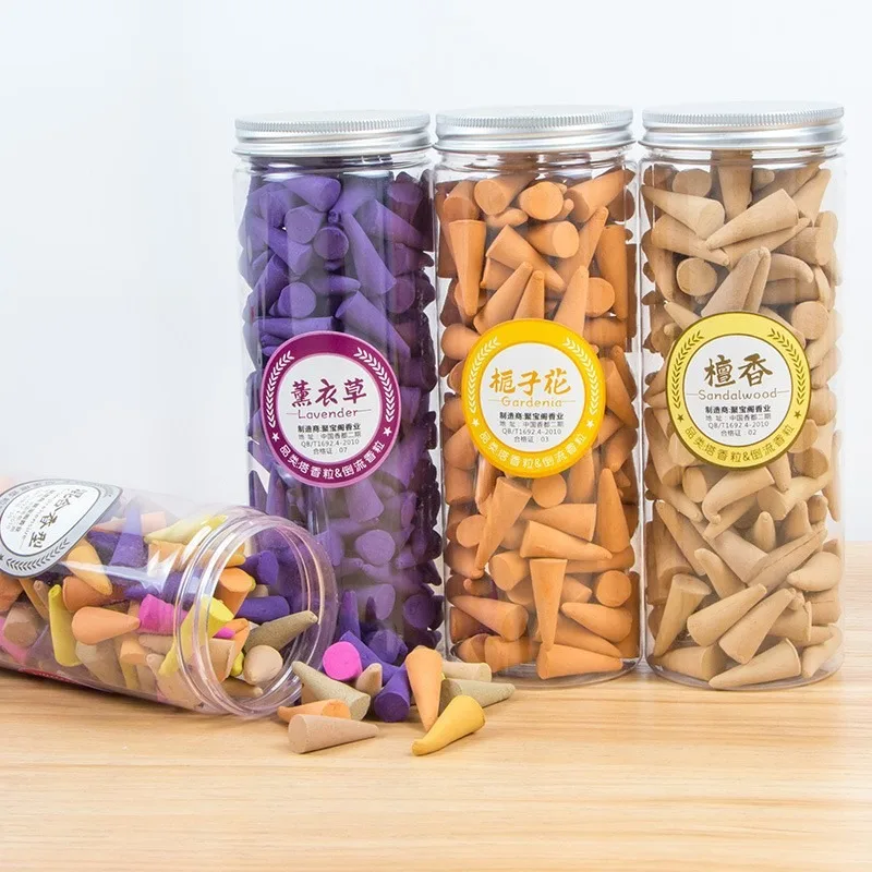 

Premium Sandalwood Pagoda Cone Incense for Aromatherapy & Meditation, Long-Lasting Fragrance with Natural Ingredients