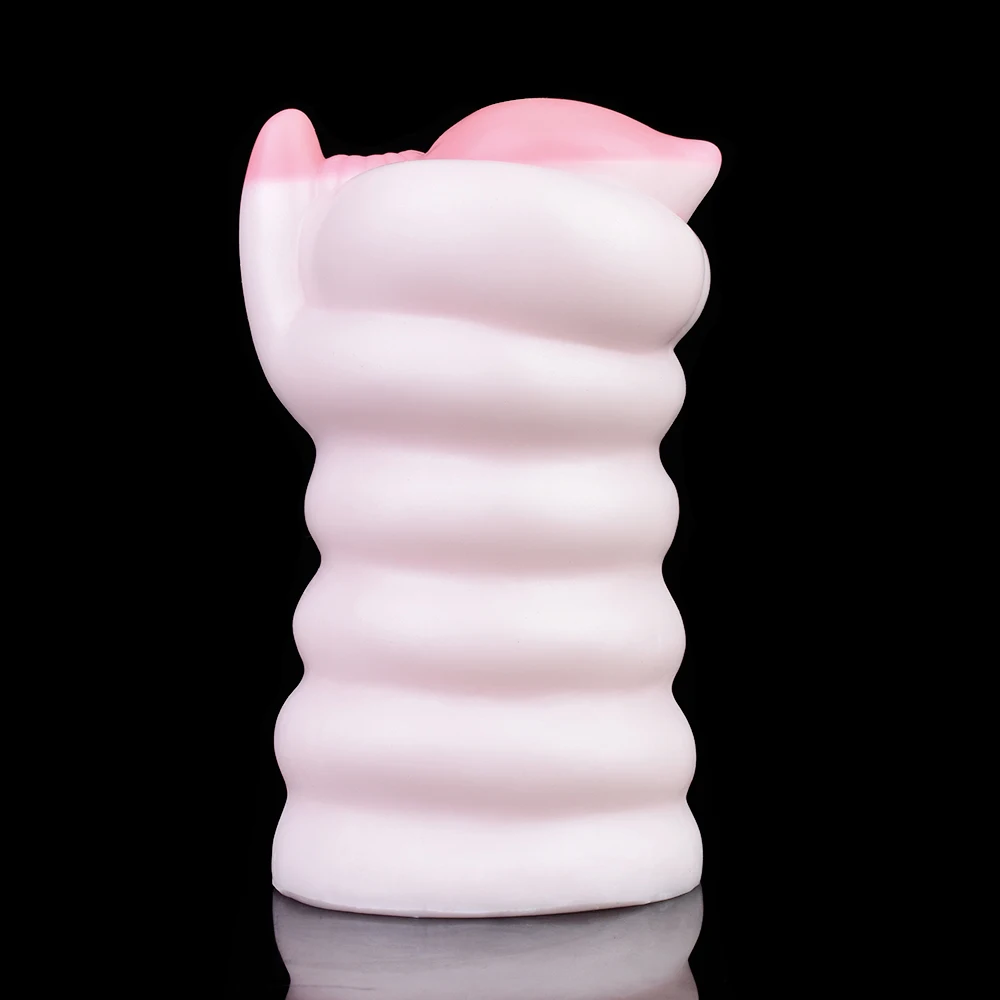 GEEBA 2311 Lifelike Animal Pink Pig Male Masturbator Silicone Animal Shape Masturbation Cup Realistic Vagina PocketPussy Onahole