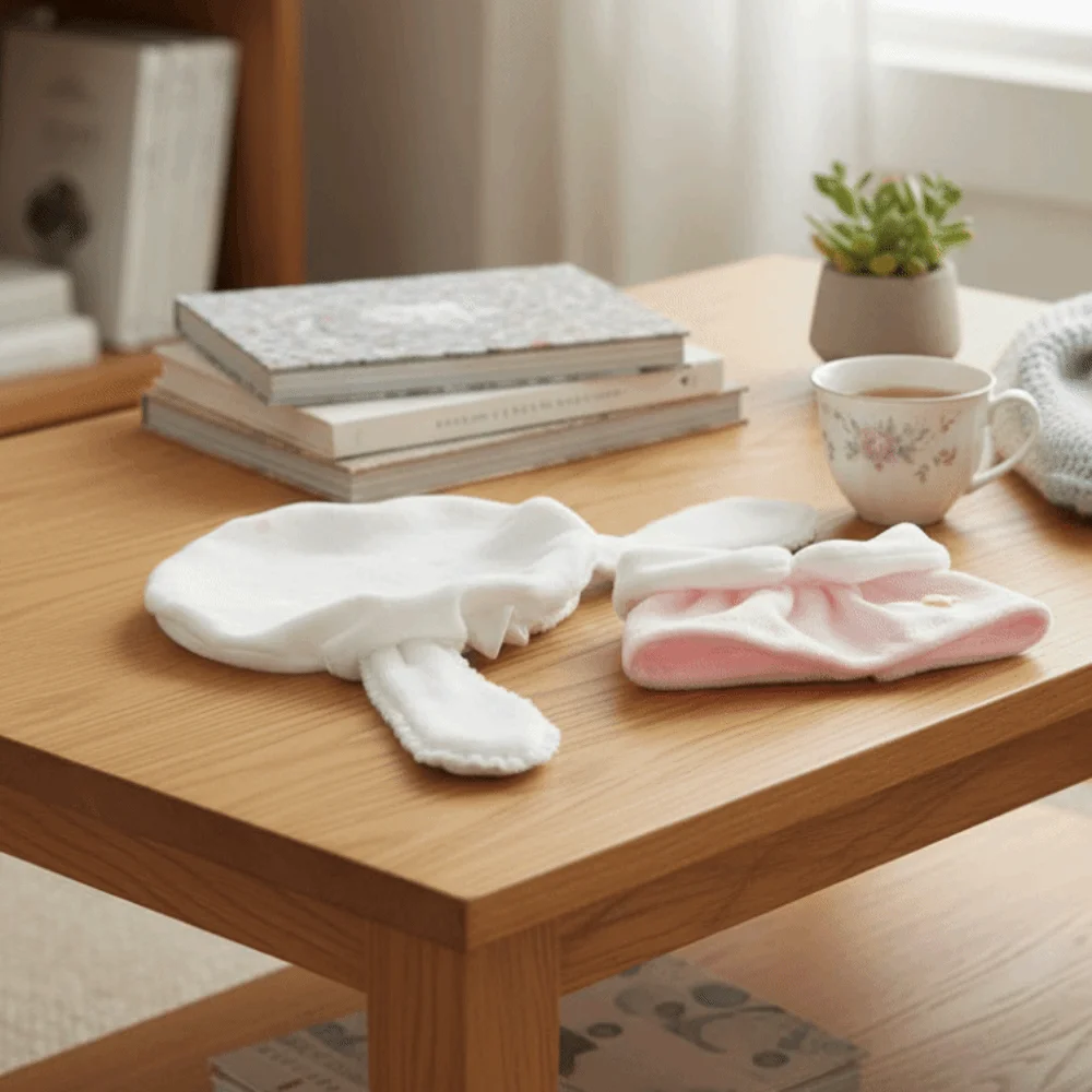 الحيوان نيسيي 10 سنتيمتر ملابس دمى القطن فستان الأرنب زي القطن دمية الملابس مجموعة الكرتون Kawaii 10 سنتيمتر ملابس دمى