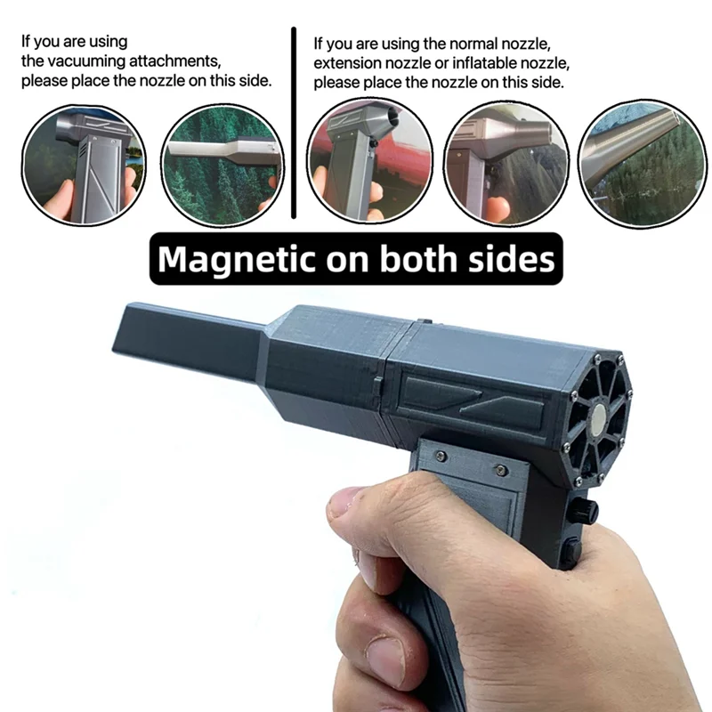 Turbo Violent Fan 110000 RPM Brushless Motor Powerful Blower High Speed Duct Fan