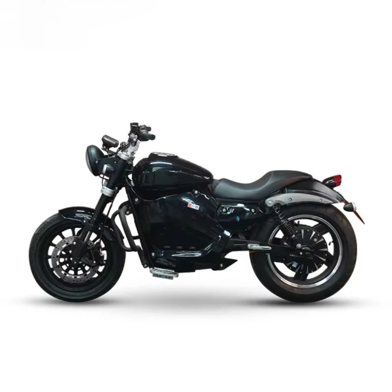 2024 YZ JJL Electric Motorcycle Racing 2000W Brushless Motor 72V Ultra-high Speed 61-100km/h Oversized Tires Strong Grip