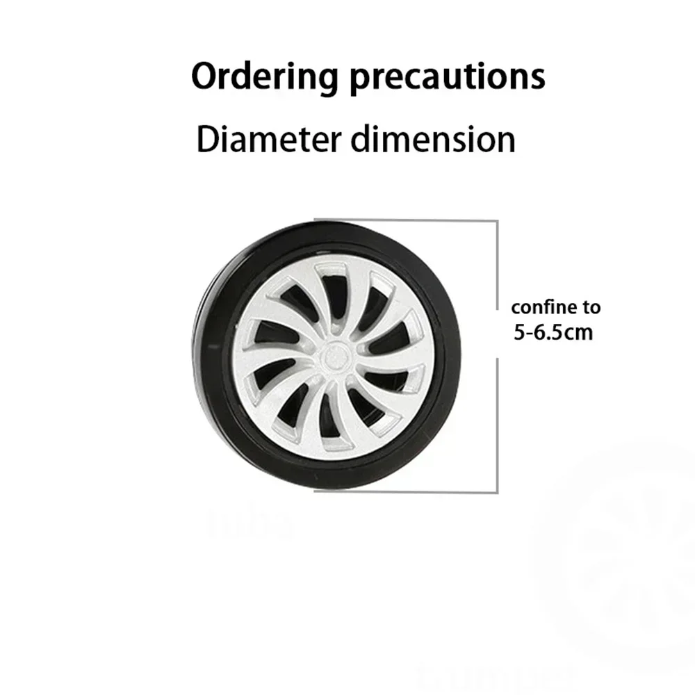 16/4PCS Silicone Wheels Protector For Luggage Reduce Noise Trolley Case Silent Caster Sleeve Travel Luggage Suitcase Accessories