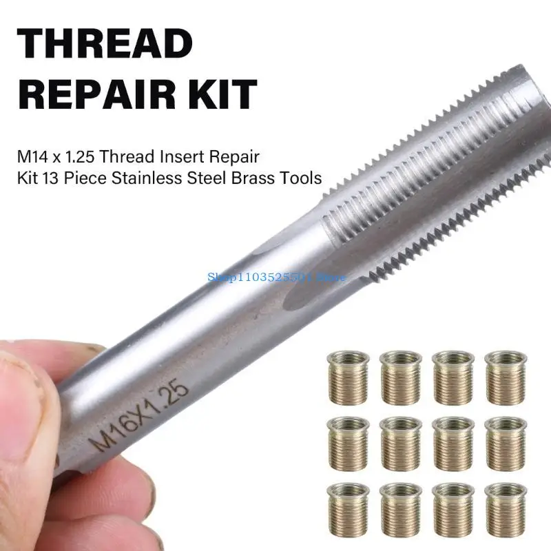 Plugs Thread Repair Cylinder Head Rethreaded Repair Tool Gasolines 400D