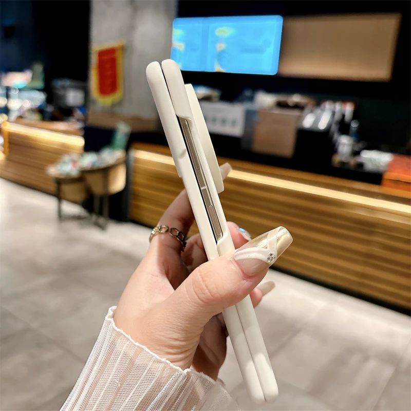 Casing untuk Honor Magic V5 Silikon Cair Lembut Pencegahan Jatuh Perlindungan Redaman Penutup Ponsel Honor Magic V 5 Cangkang Bumper Funda