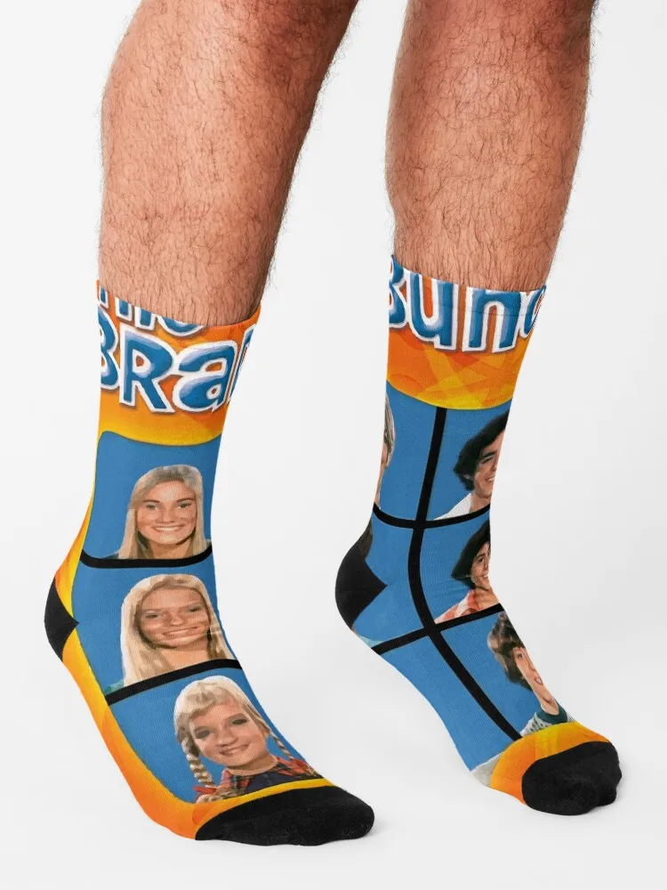 The Brady Bunch Socks tennis sports socks basketball socks Rugby Socks Ladies Men\'s