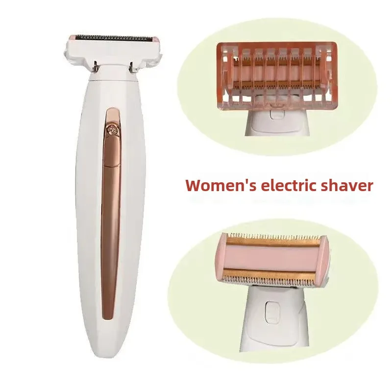 Women's Full-Body Electric Hair Remover Summer Essential Hair Trimmer Factory Stock Spare Blades Can Be Wholesale Individually