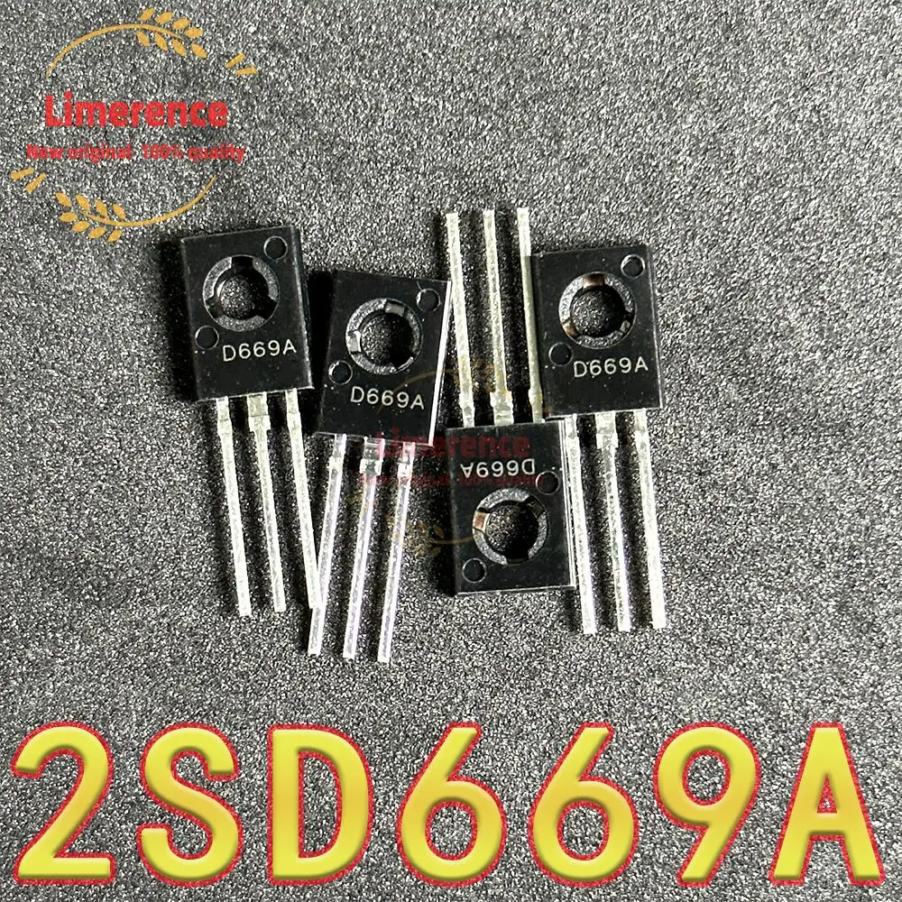 50pcs 2SB649A 2SD669A TO-126 (25pcs B649A + 25pcs D669A) Audio on tube