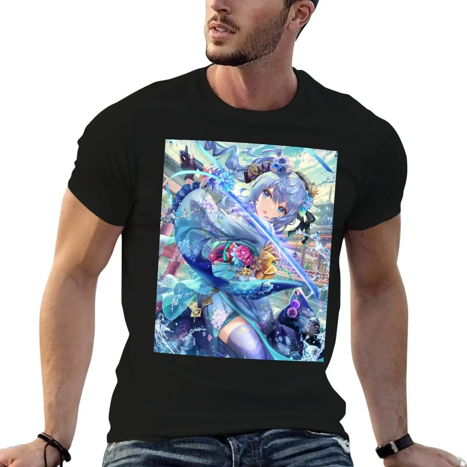 

Hoshimachi Suisei T-Shirt man t shirt graphic man t shirts high quality luxury brand T-Shirt