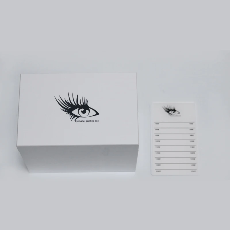 CNKESS wholesale Beauty Salon 10 Layers Acrylic Eyelash Extensions Storage Box Lash Tile Palette Box