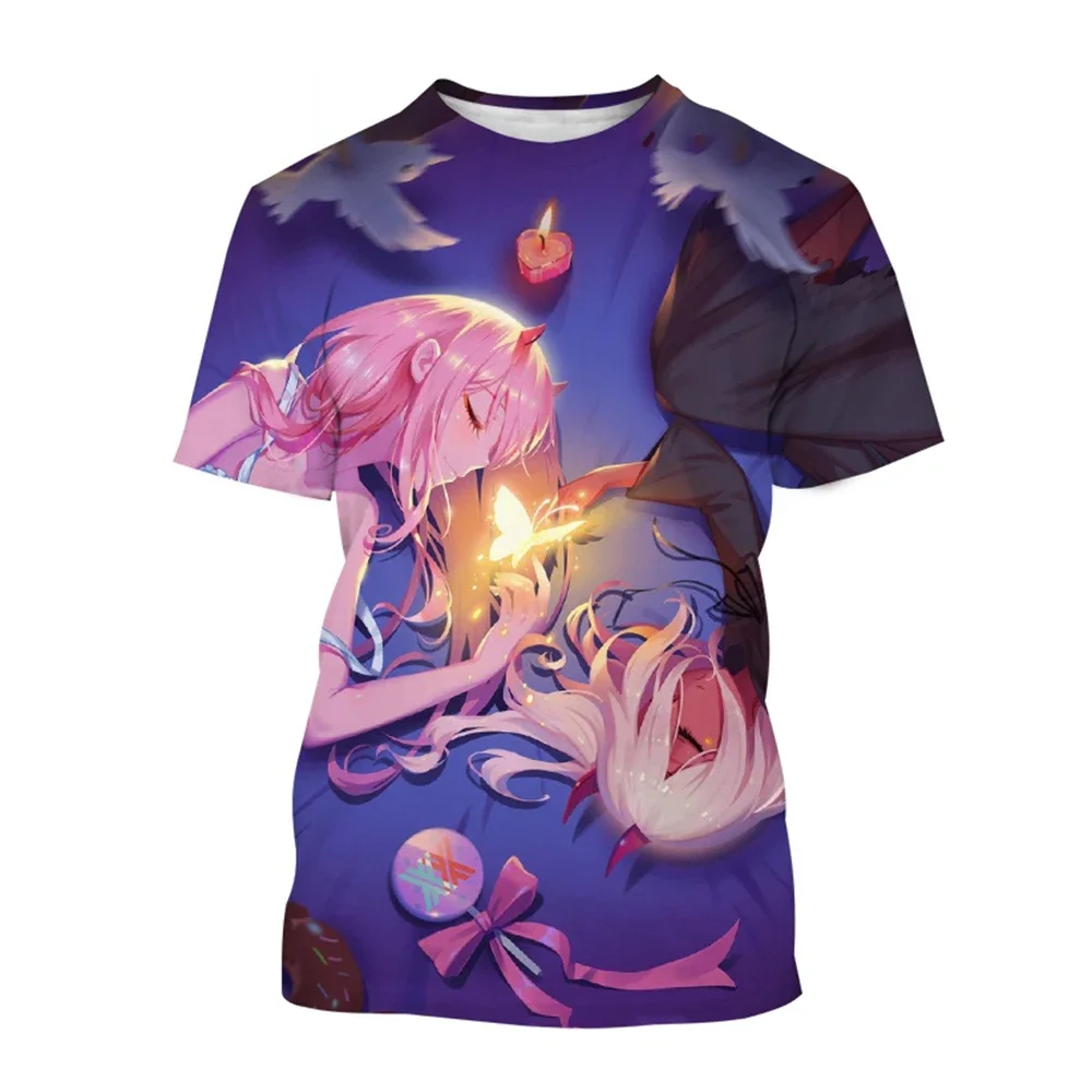 

Летняя модная тенденция, футболка с 3D принтом в стиле аниме, креативная повседневная удобная футболка в стиле Харадзюку в стиле хип-хоп с принтом