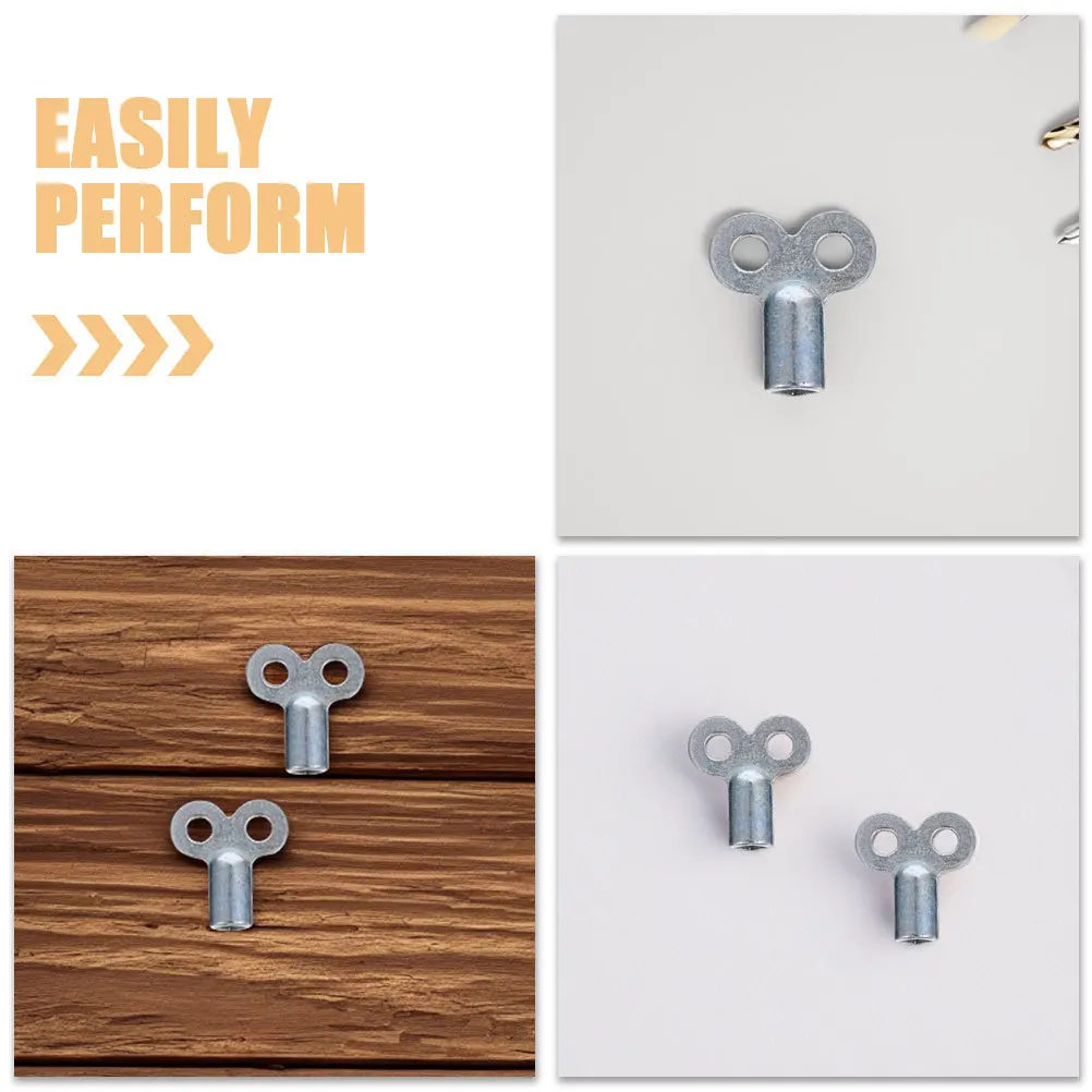 20 قطعة سخان مشعاع معدني تنزف مفتاح مربع المقبس صمام مفتاح للسباكة مياه الحنفية المبرد نزيف صمام الهواء أداة #2