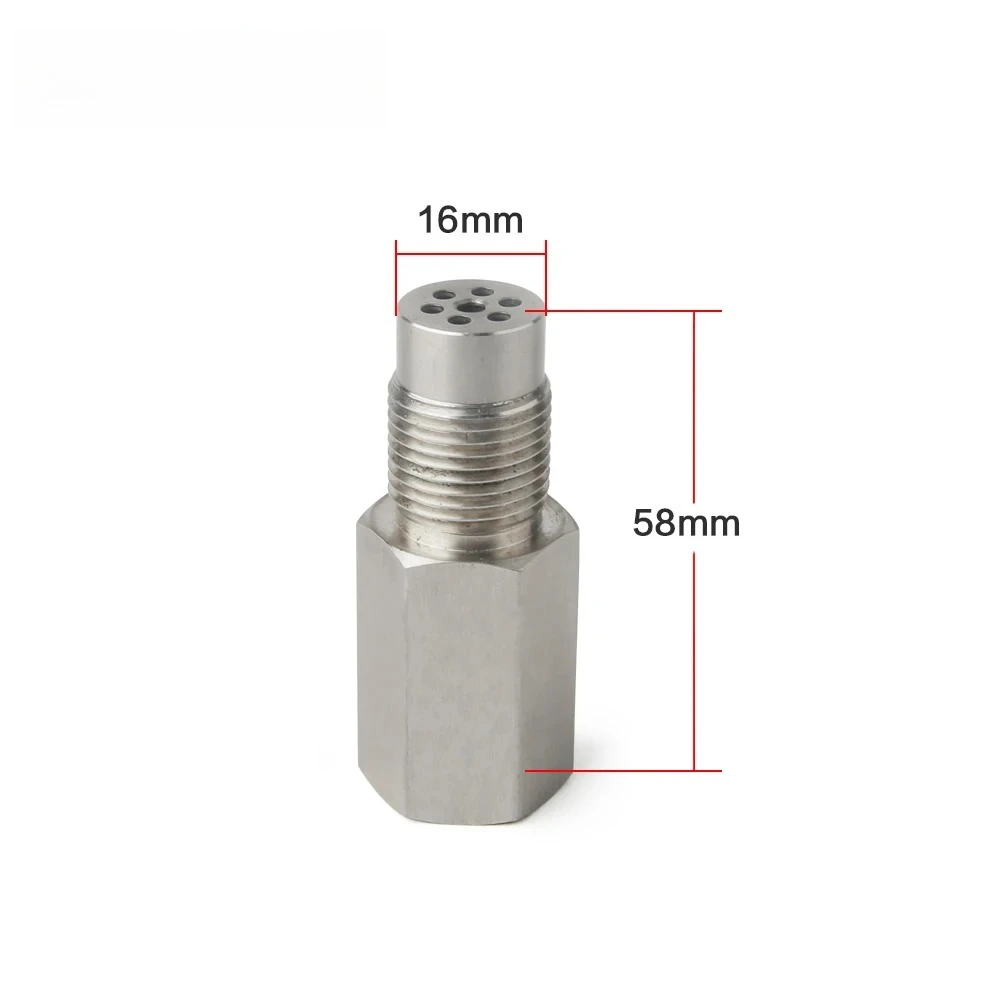 For Fault Code P0420 P0430 Universal Sensor Spacer Adapter M18X1.5 Check Engine Light CEL Mini Catalyst