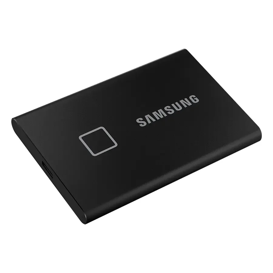 SAMSUNG Portable SSD T7 Touch USB 3.2 1TB 2TB Type-C External Solid State Drive Fingerprint Security External SSD for PC Laptop