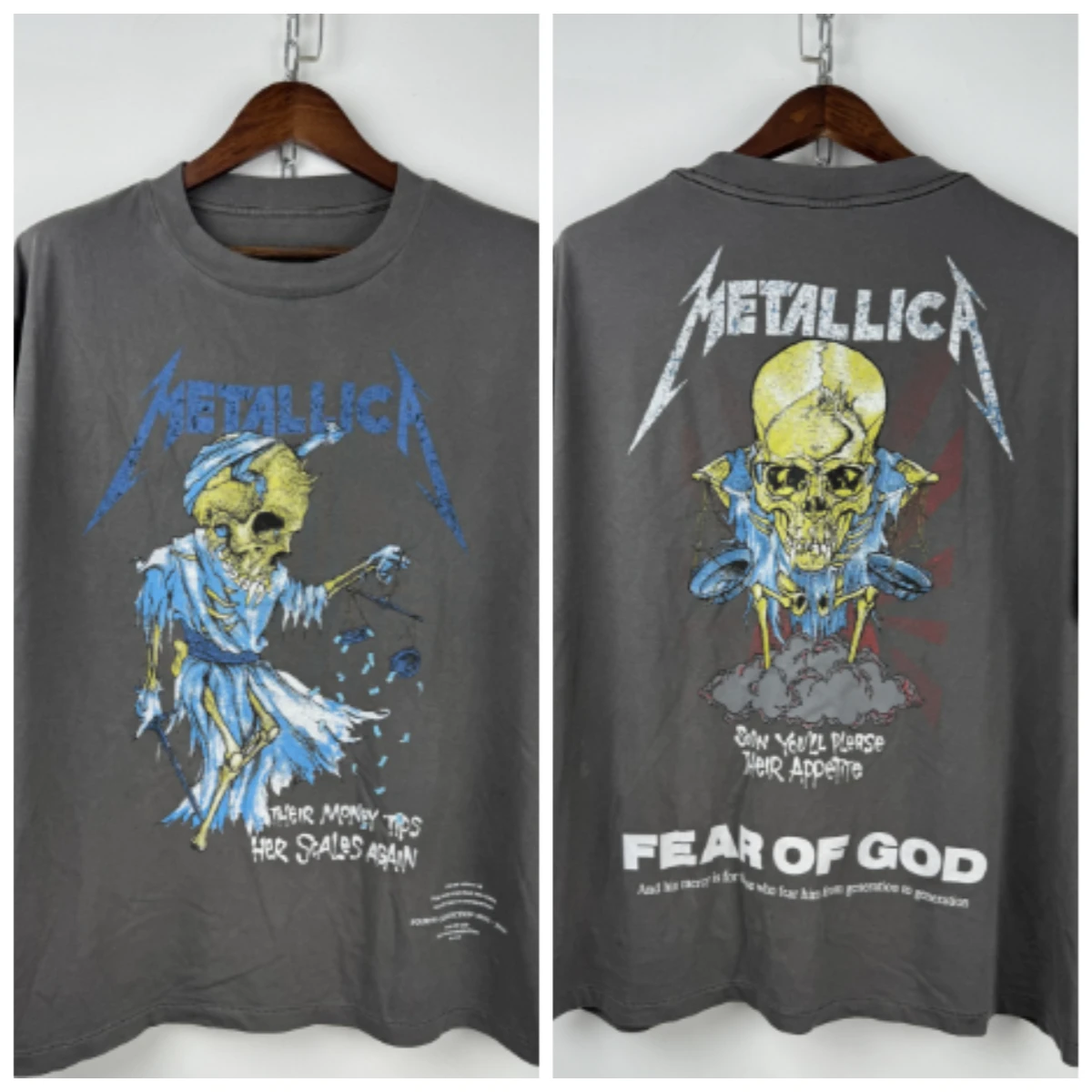 2026 Band short-sleeved T-shirt Thrash Metal Rock Heavy Metal Rock Band Comfortable Short-Sleeved Shirt Street Style Neutral