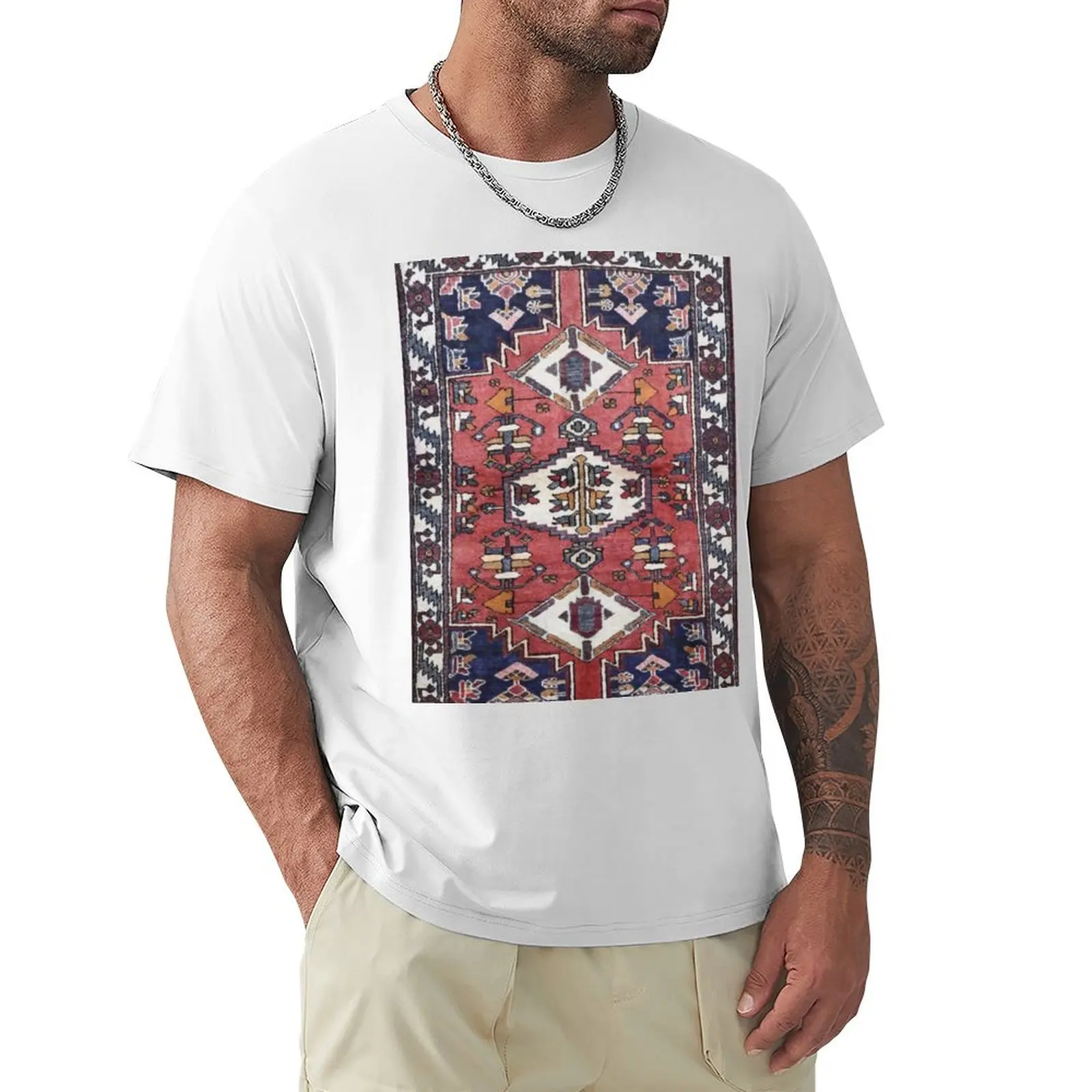 Geometric Persian rug T-shirt aesthetic clothes cute tops mens graphic t-shirts pack