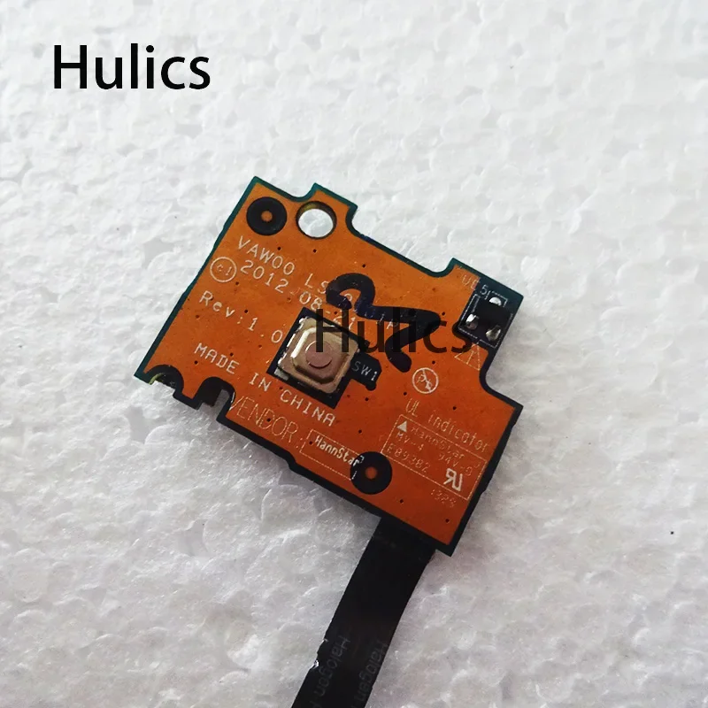 Hulics Used FOR Dell INSPIRON 15 3537 3521 5537 5521 3540 Power Button Board Switch W Cable LS-9101P