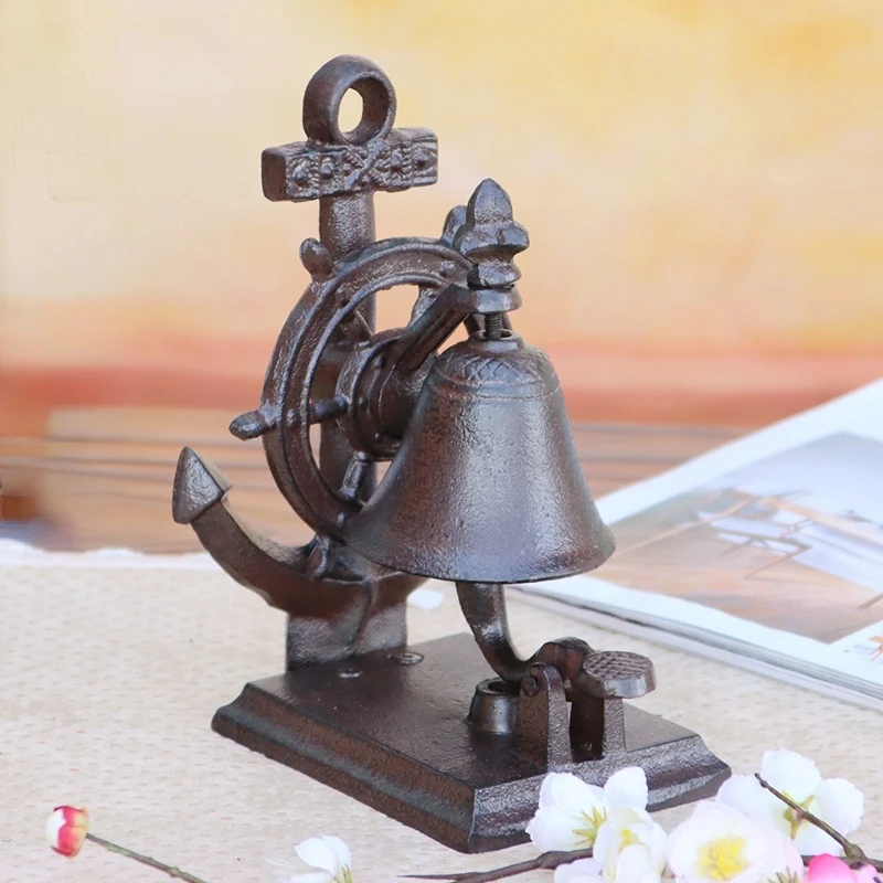 Cast Iron Doorbell, Iron Craftsmanship Bell, Hand Ringing Bell