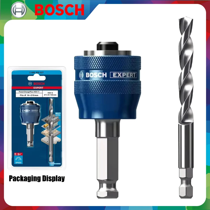 BOSCH 2608901966 Expert Change Plus HSS Drill Bit Drill Hole Saw System Adapter Drills Original Power Tool Accessories