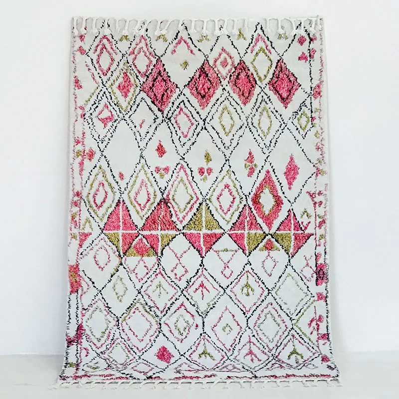 Ethnic Style Living Room Carpet Large Area Rugs for Bedroom Decor Anti-slip Moroccan Nordic Home Soft Carpets Decor Rug