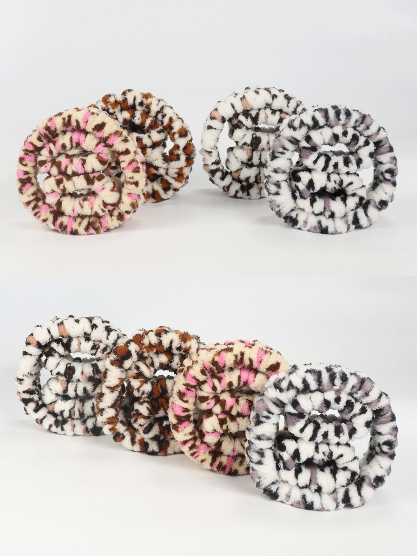 Women Solid Bow Headbands Coral Fleece Makeup Spa Wash Face Turban Head Wrap Girls Hair Towel Accessories Head Band Hairbands