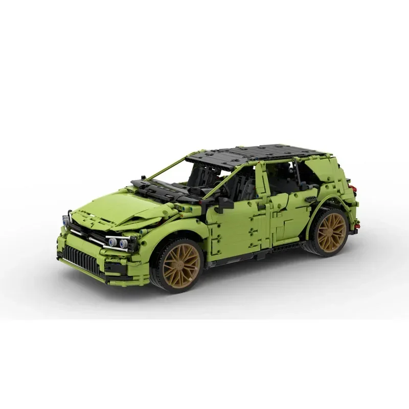 O conjunto clássico 42115 é compatível com novo MOC- 102567   Bloco de montagem de carro esportivo Super Golf R modelo 3696 peças para presente de aniversário infantil