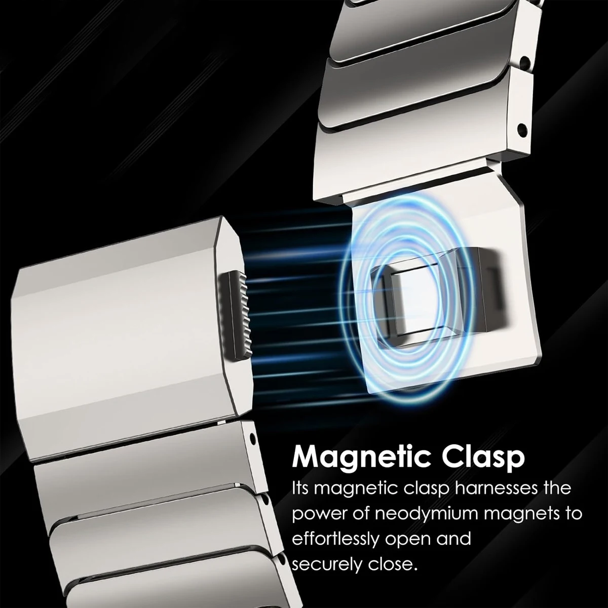 Cinturino magnetico in titanio per cinturino Samsung Galaxy Watch Ultra 47mm Accessori sostituiti per cinturino Galaxy Ultra 47mm